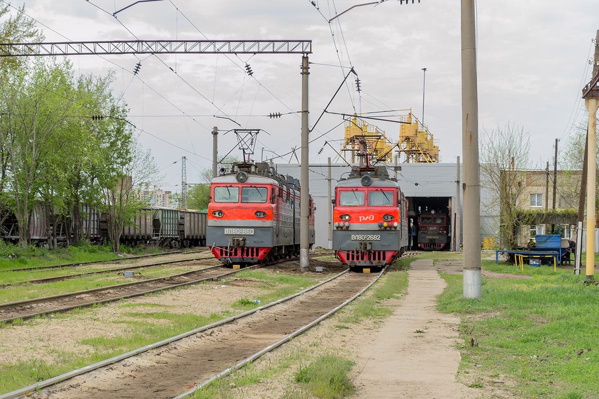 ВЛ80Т-860; ВЛ80С-2682