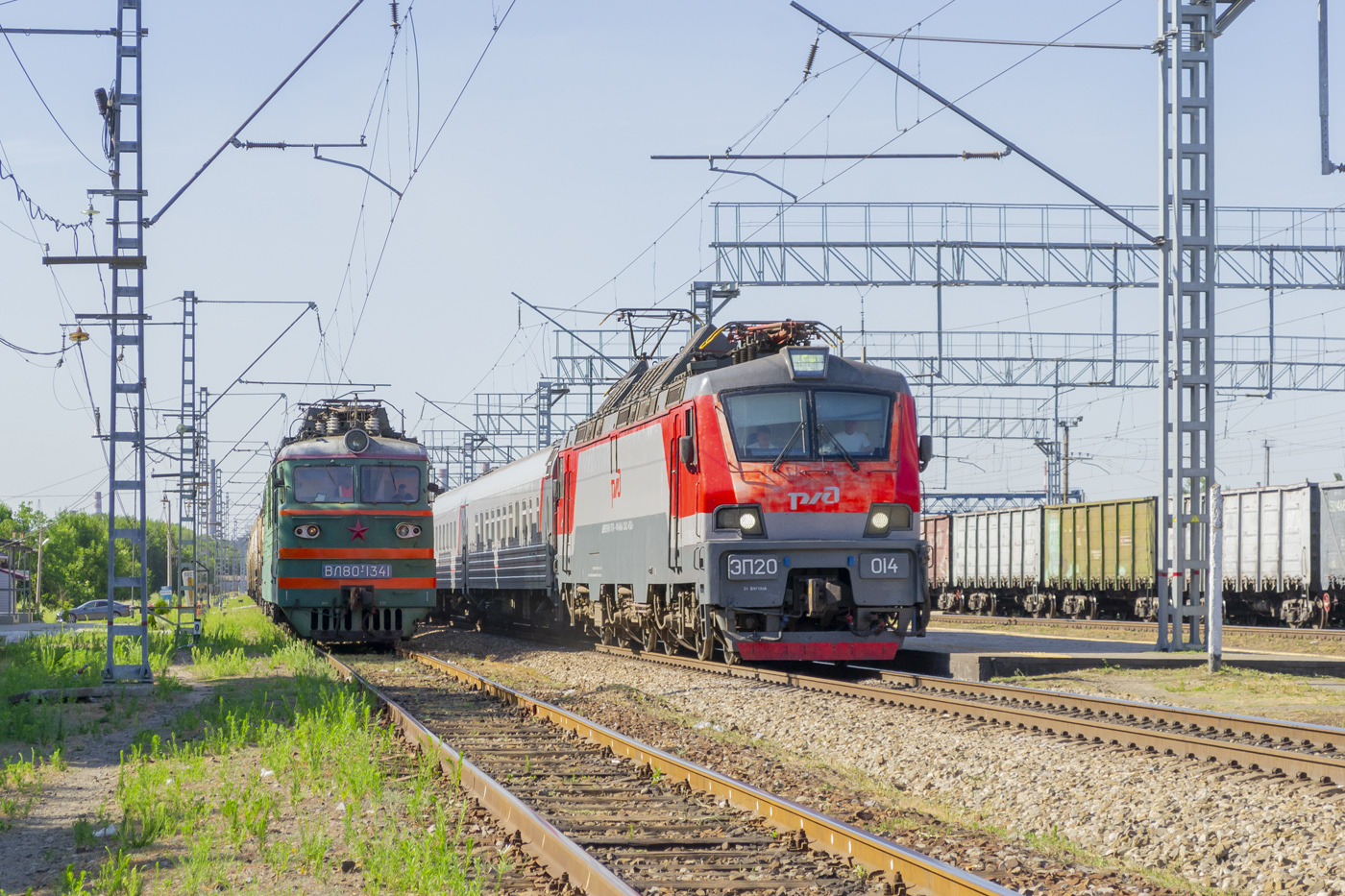 ВЛ80Т-1341; ЭП20-014