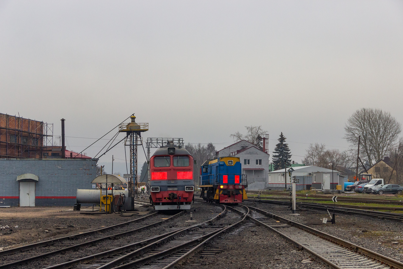 ДМ62-1787; ТЭМ2-7678