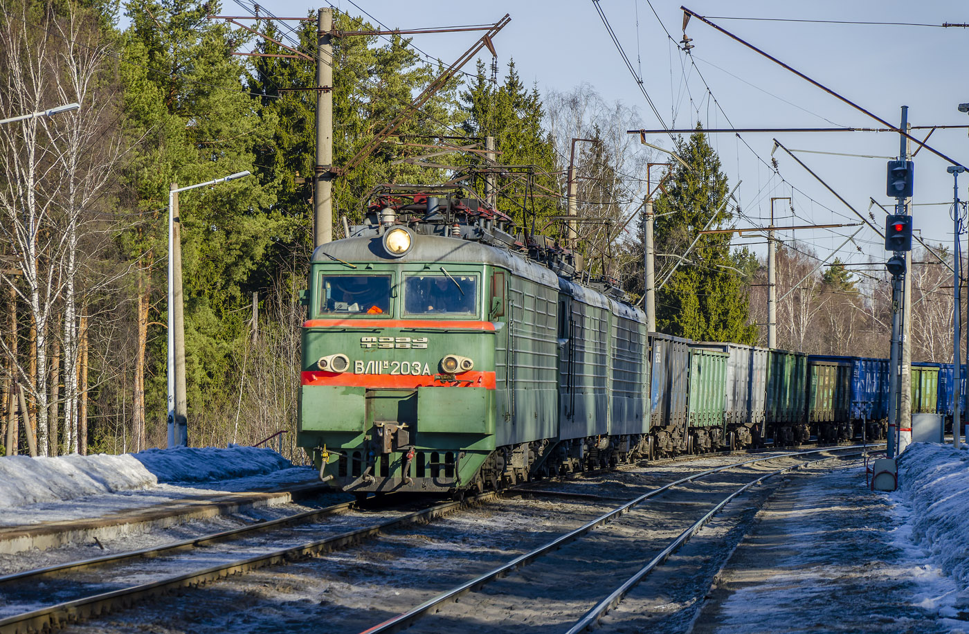 ВЛ11М-203А; ВЛ11М-202