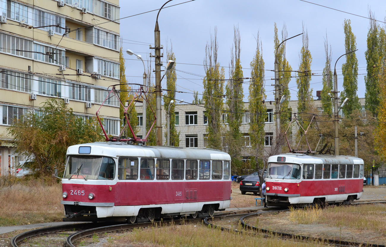 "Татра" T3SU [двухдверная] №2465; "Татра" T3SU [двухдверная] №2678