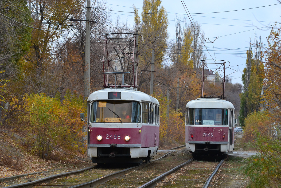 "Татра" T3SU [двухдверная] №2495; "Татра" T3SU [двухдверная] №2646