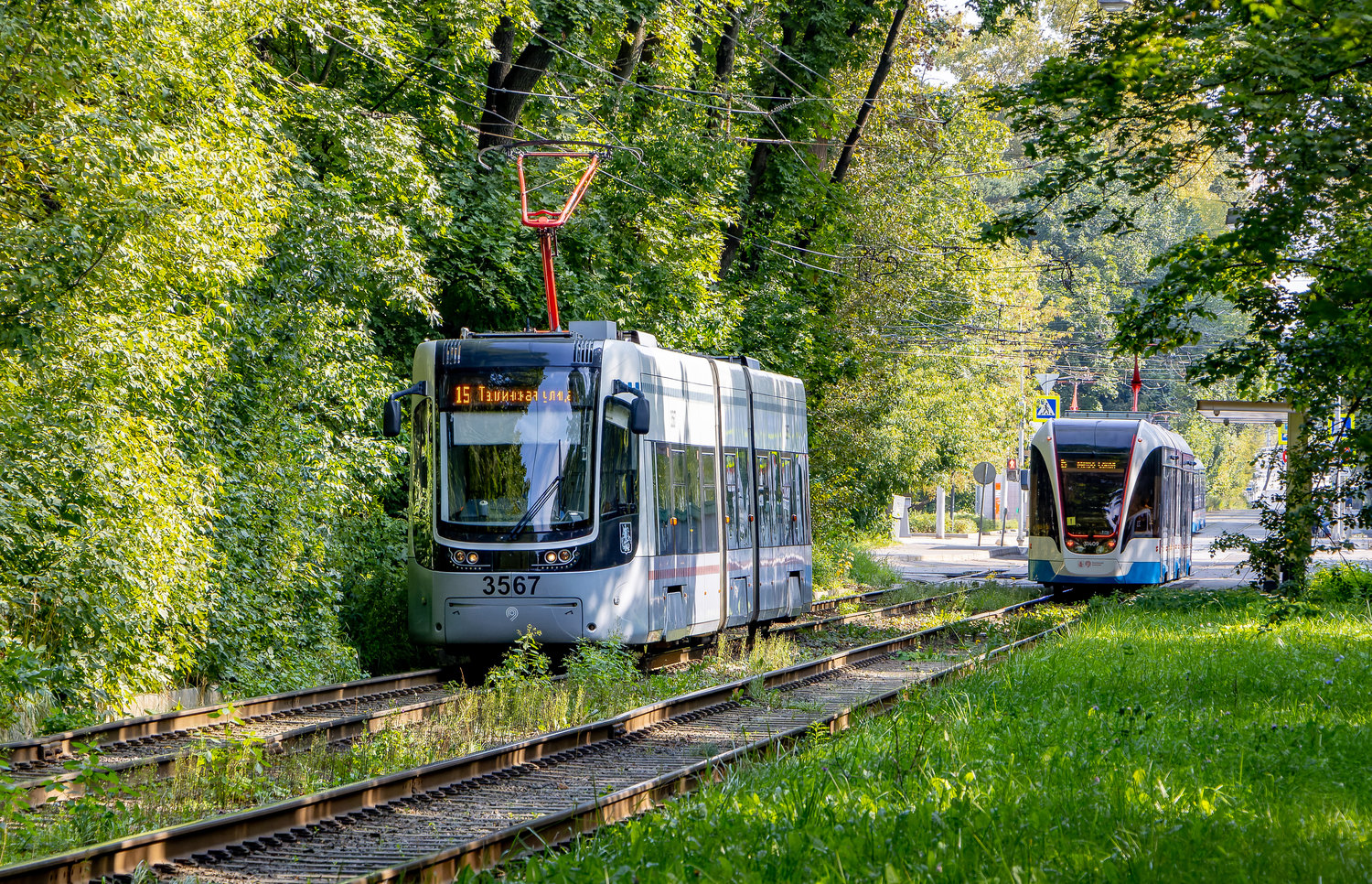 71-414 Pesa Fokstrot №3567; 71-931М «Витязь-М» №31409