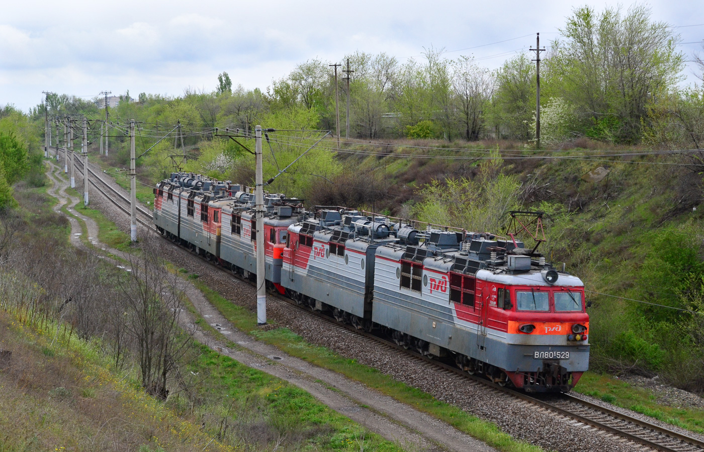 ВЛ80С-1284; ВЛ80С-596; ВЛ80С-529