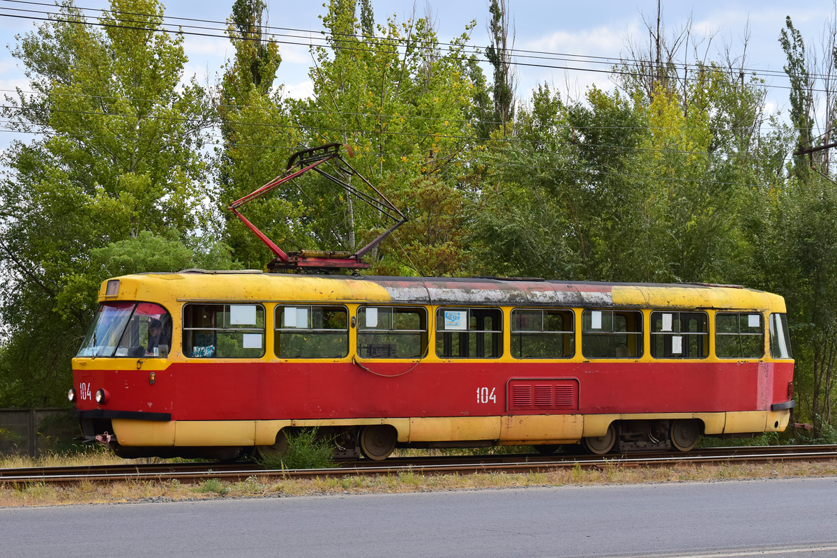 Tatra T3SU  № 104