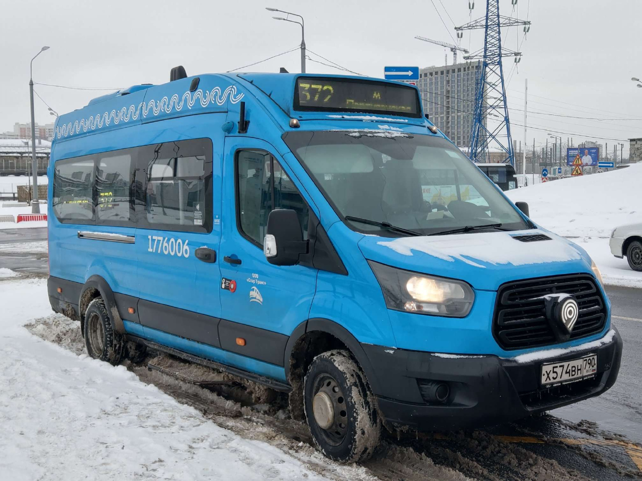 Нижегородец-222708 (Ford Transit FBD) № 1776006 (Х 574 ВН 790)