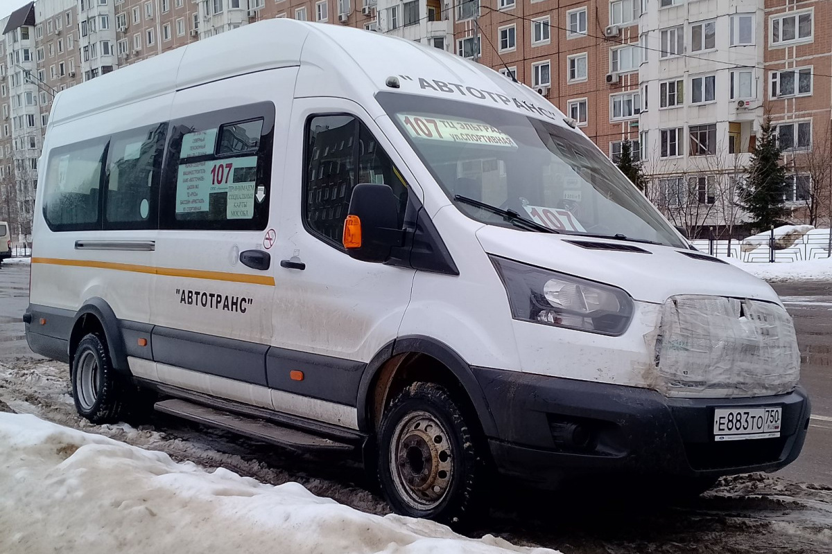 Ford Transit FBD [RUS] (Z6F.ESG.) № Е 883 ТО 750