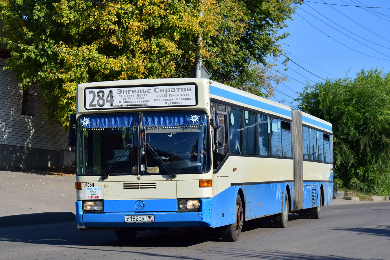 Mercedes-Benz O405G № У 182 ОХ 190