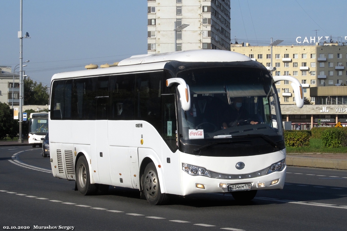 Yutong ZK6899HA № В 034 КМ 178