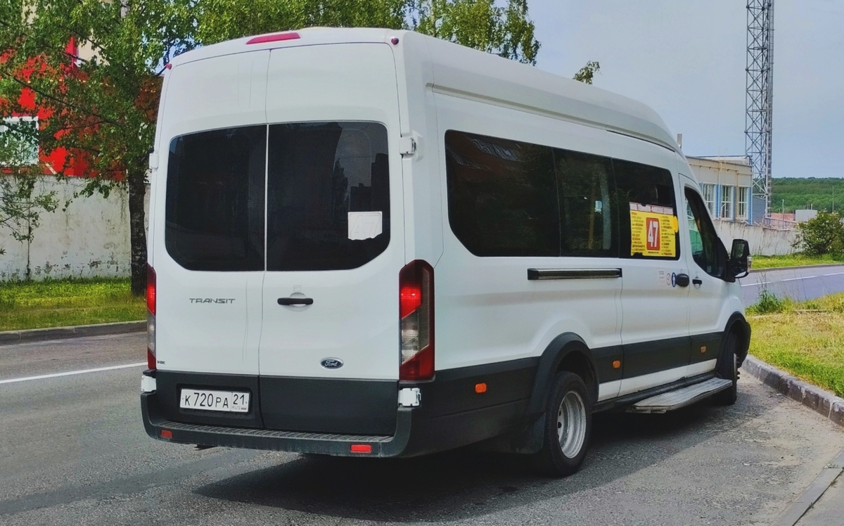 Ford Transit FBD [RUS] (X2F.ESG.) № К 720 РА 21