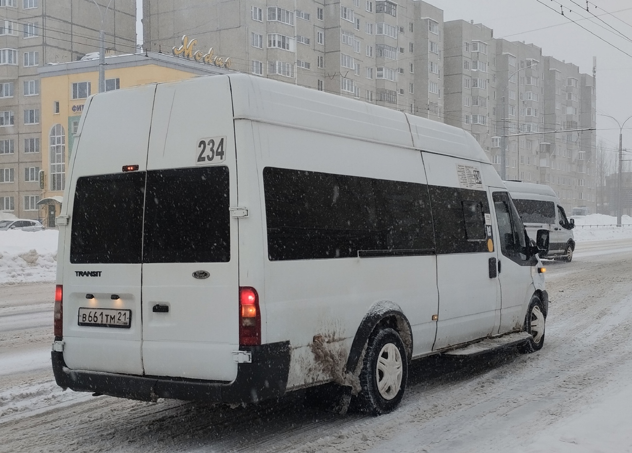 Промтех-224326 (Ford Transit) № В 661 ТМ 21