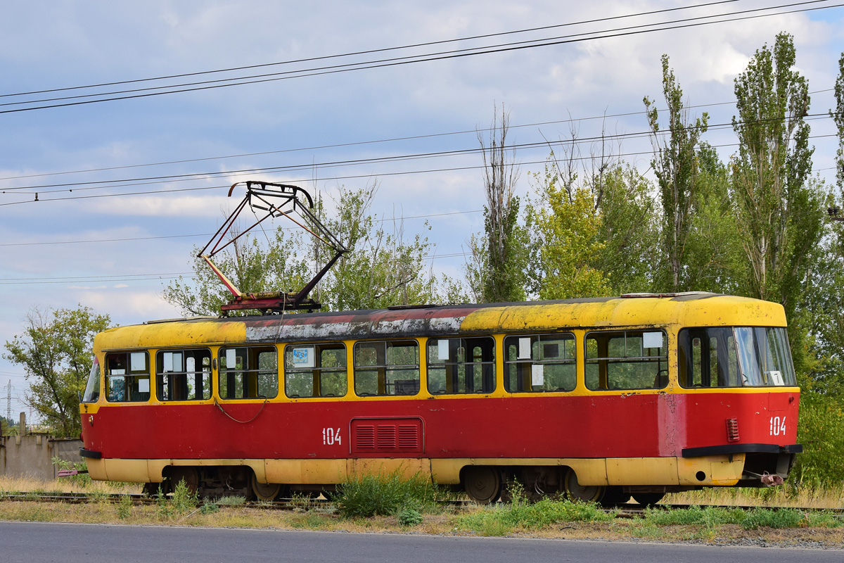 Tatra T3SU  № 104