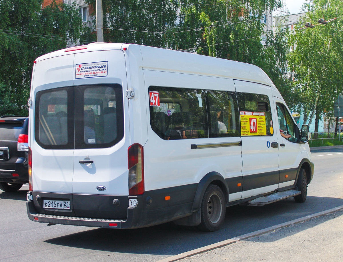 Ford Transit FBD [RUS] (X2F.ESG.) № К 215 РА 21