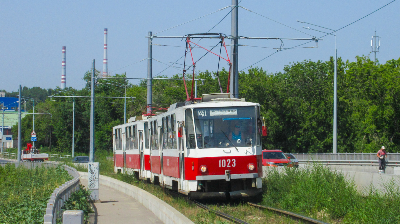 Tatra T6B5SU № 1024; Tatra T6B5SU № 1023