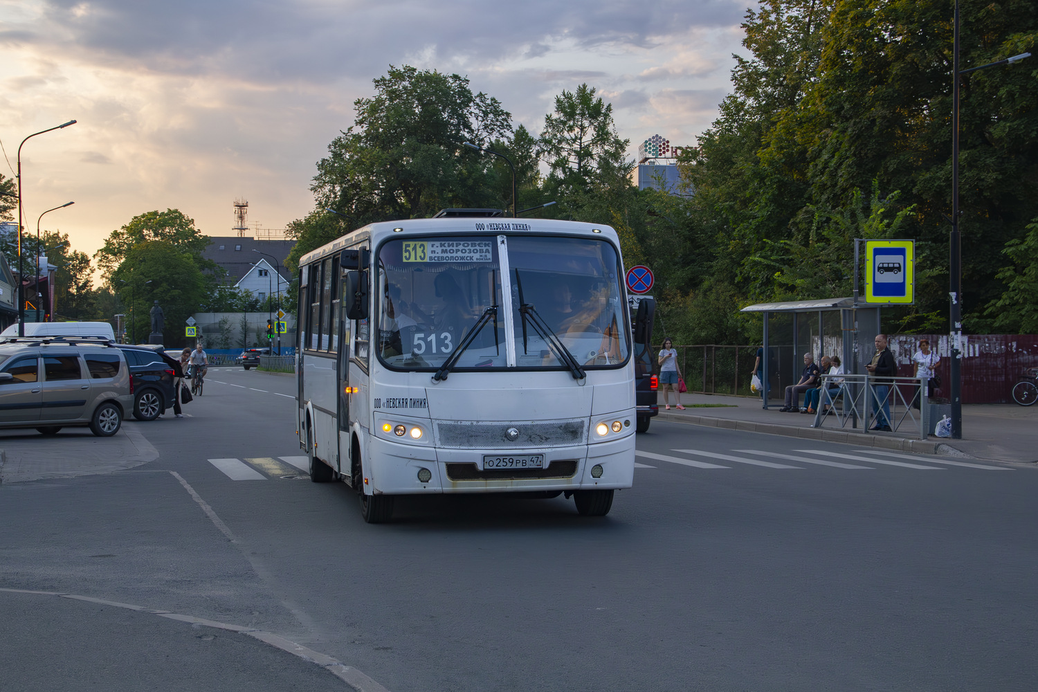 ПАЗ-320412-05 "Вектор"	 № О 259 РВ 47