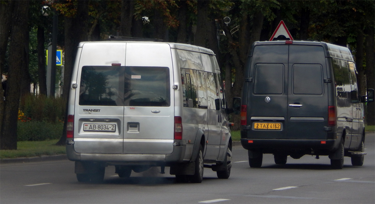 Ford Transit	№ АВ 8034-2; Volkswagen LT35 № 2ТАХ4142