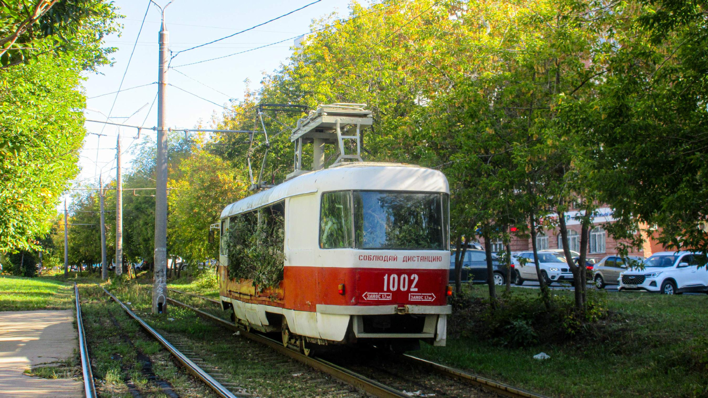 Tatra T3SU (двухдверная) № 1002