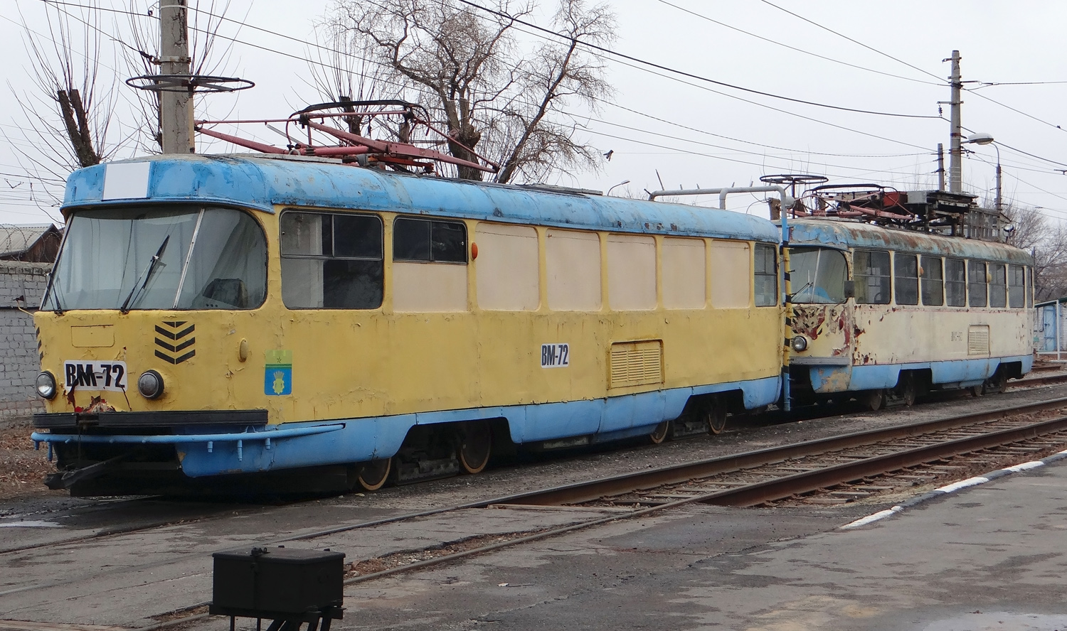 Вагон-мойка Татра T3SU ВМ-72; Вышка контактной сети Татра T3SU ВКС-60