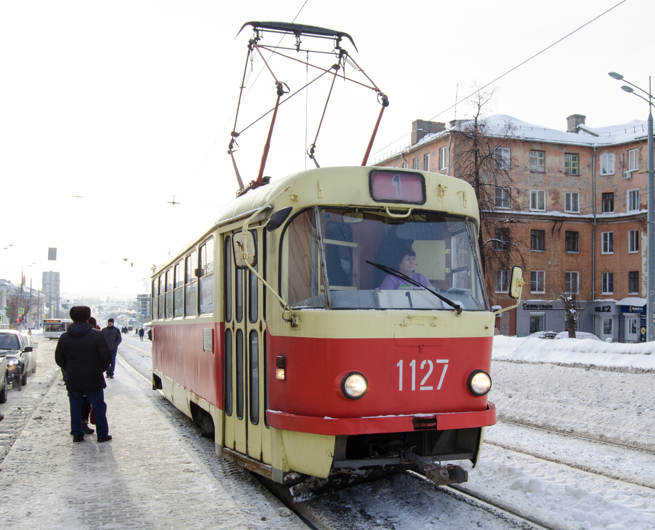 Tatra T3SU (двухдверная) № 1127