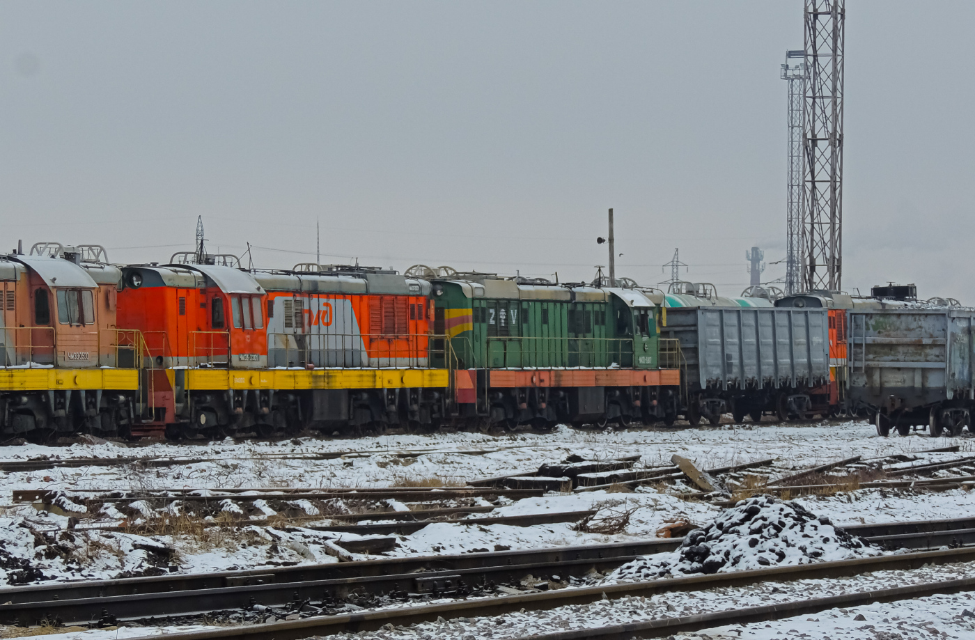ЧМЭ3-3530; ЧМЭ3-3201; ЧМЭ3Э-6817; ЧМЭ3-5664