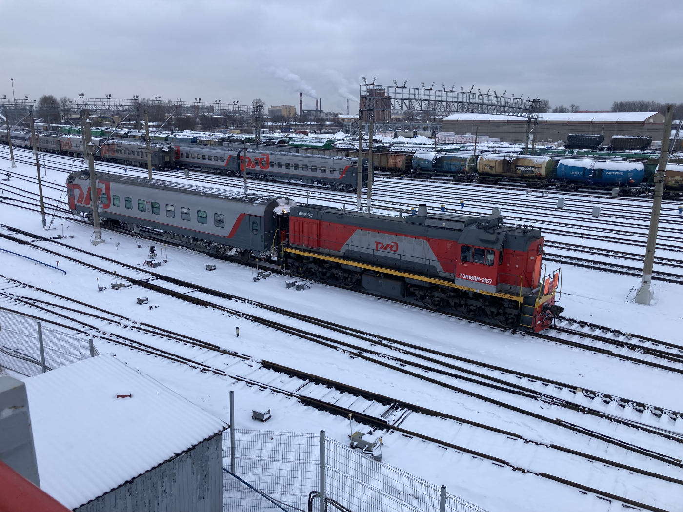 ТЭМ18ДМ-2167
