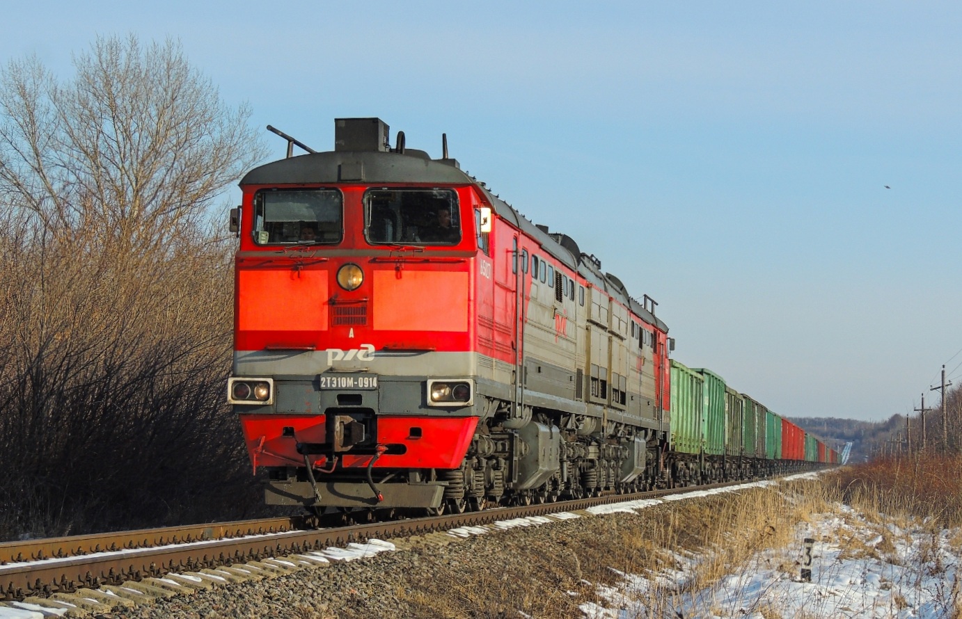 2ТЭ10М 0914