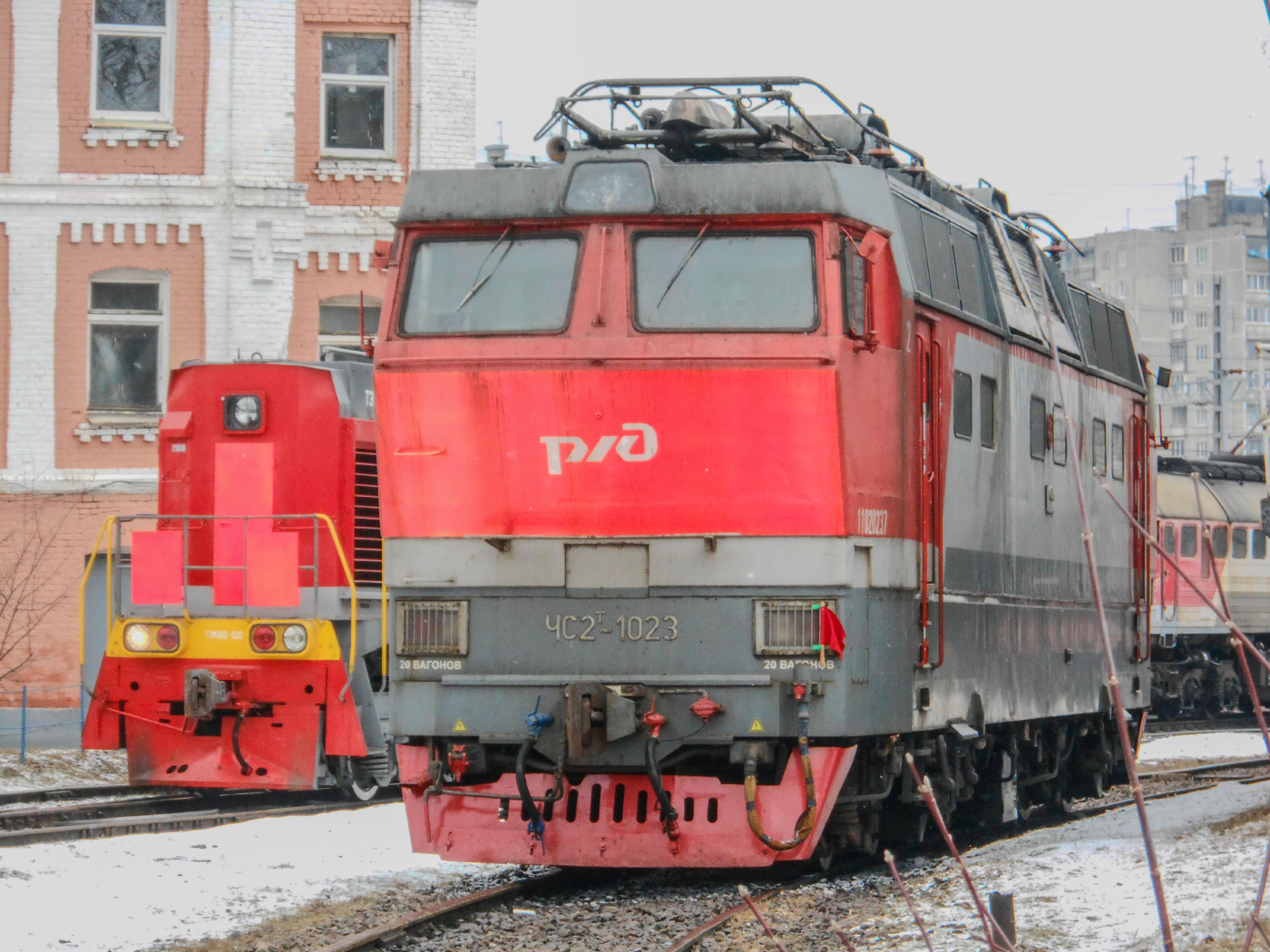 ЧС2Т-1023; ТЭМ18Д-020
