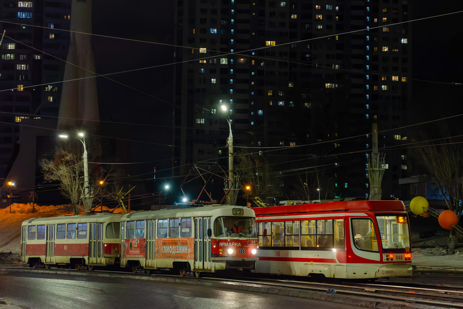 Tatra T3SU № 801; Tatra T3SU № 800; 71-623.02.01 № 948