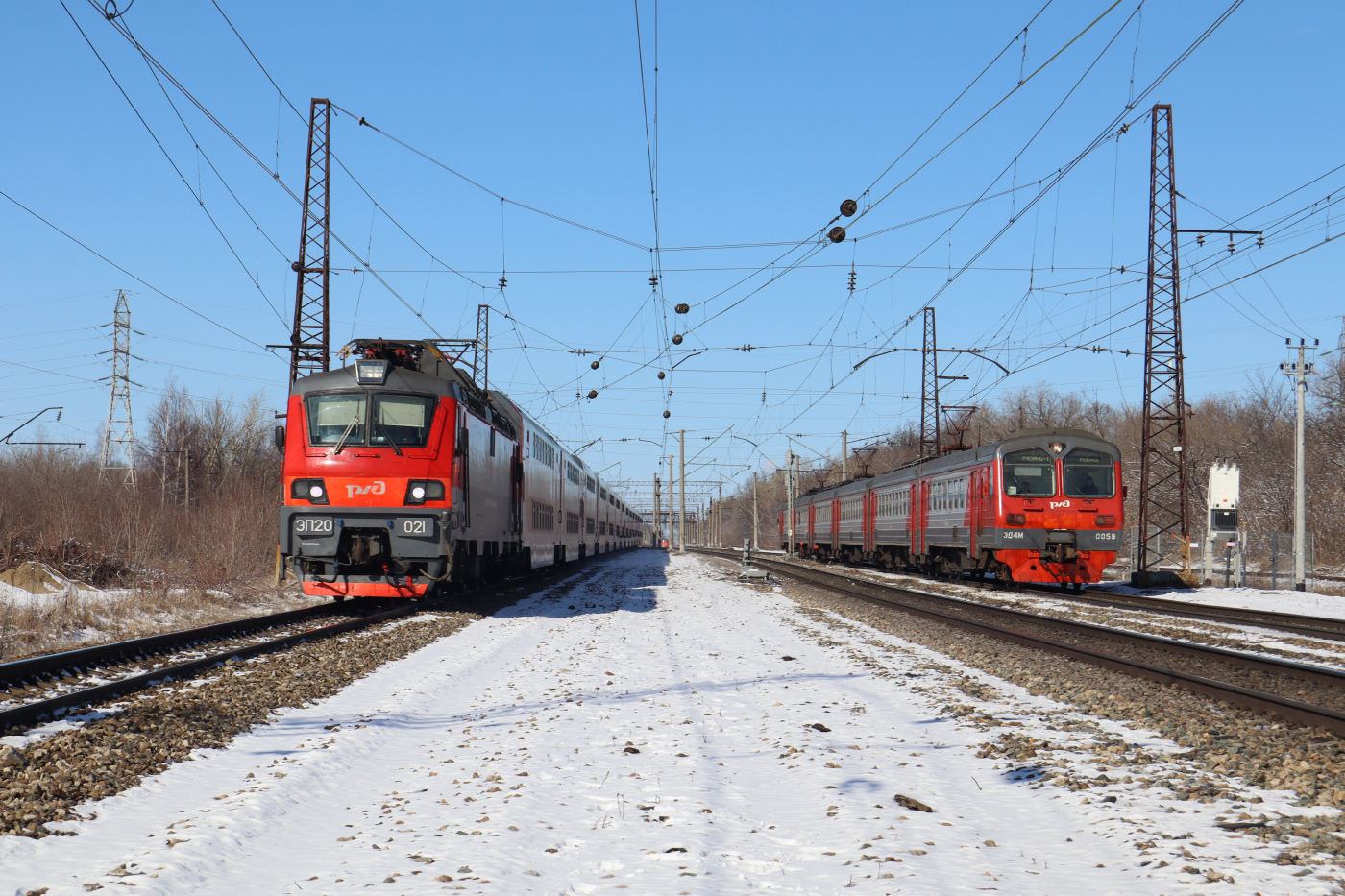 ЭП20-021; ЭД4М-0059