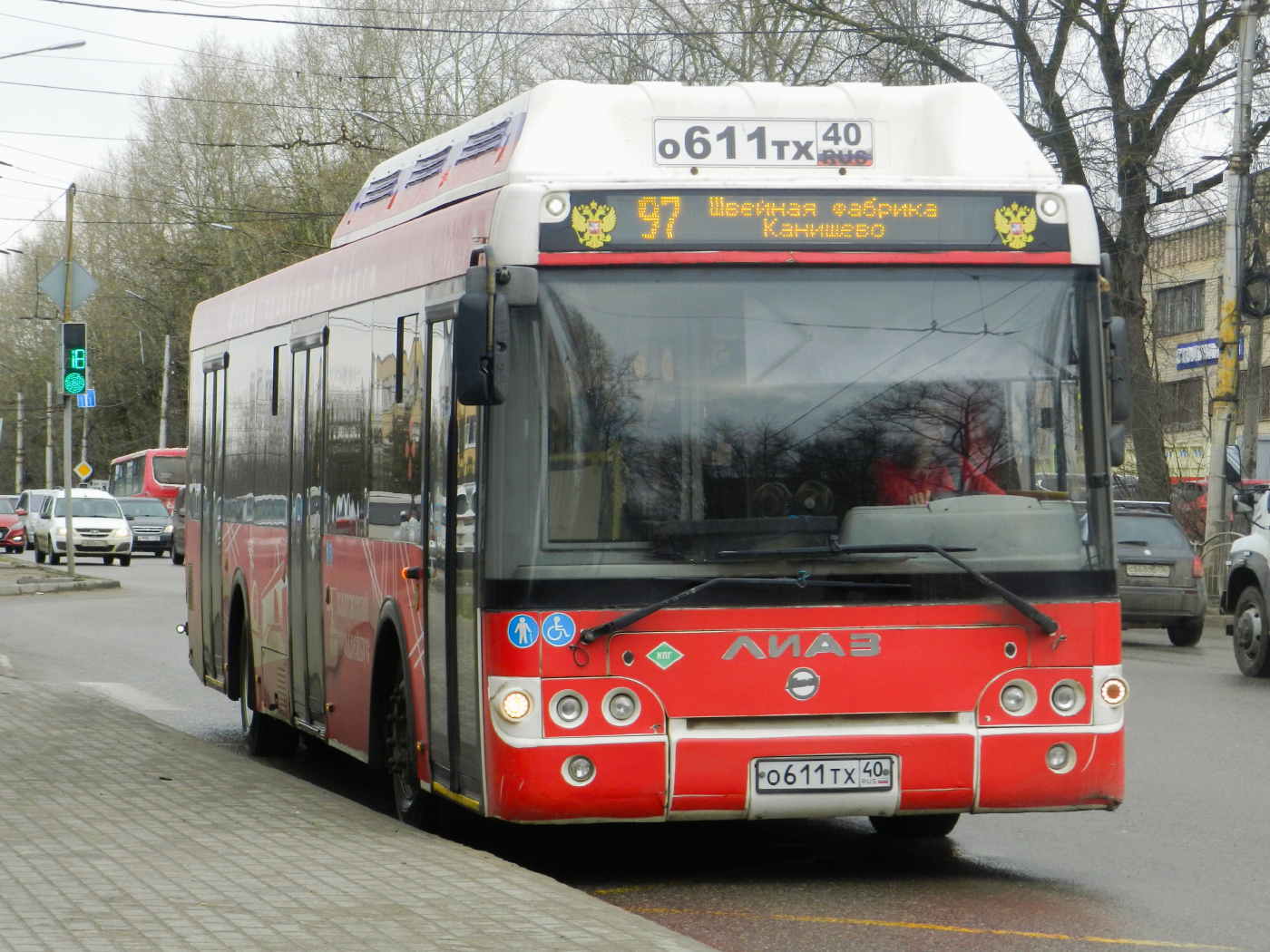 ЛиАЗ 5292.67(CNG) О 611 ТХ 40