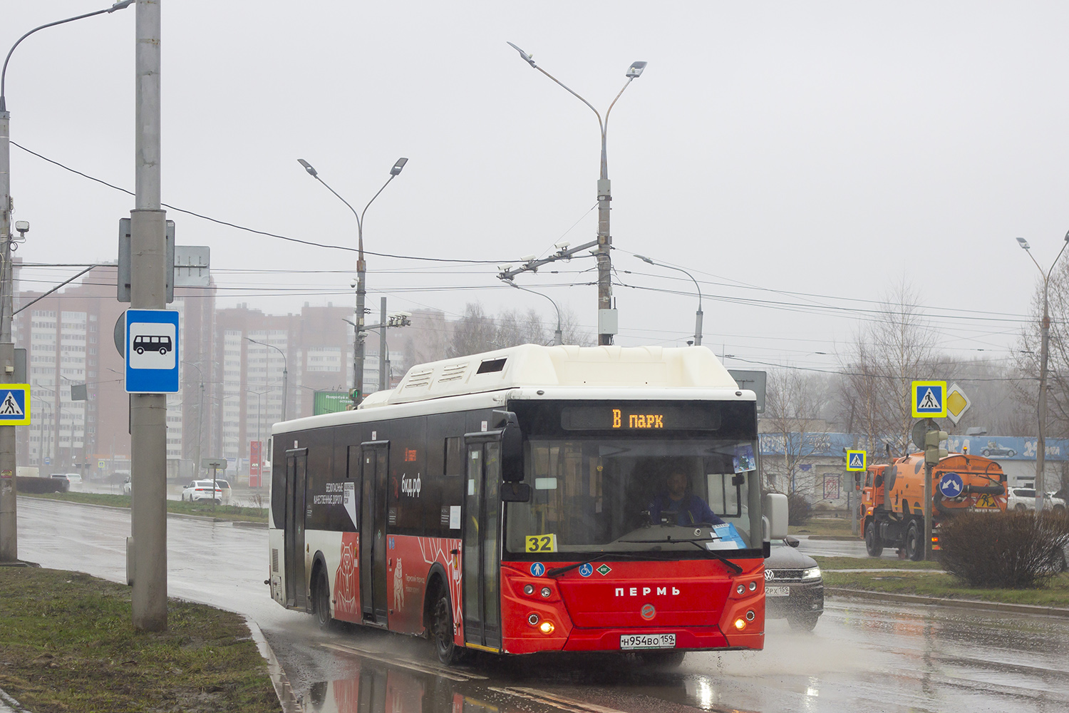 ЛиАЗ-5292.67 (CNG)  № Н 954 ВО 159