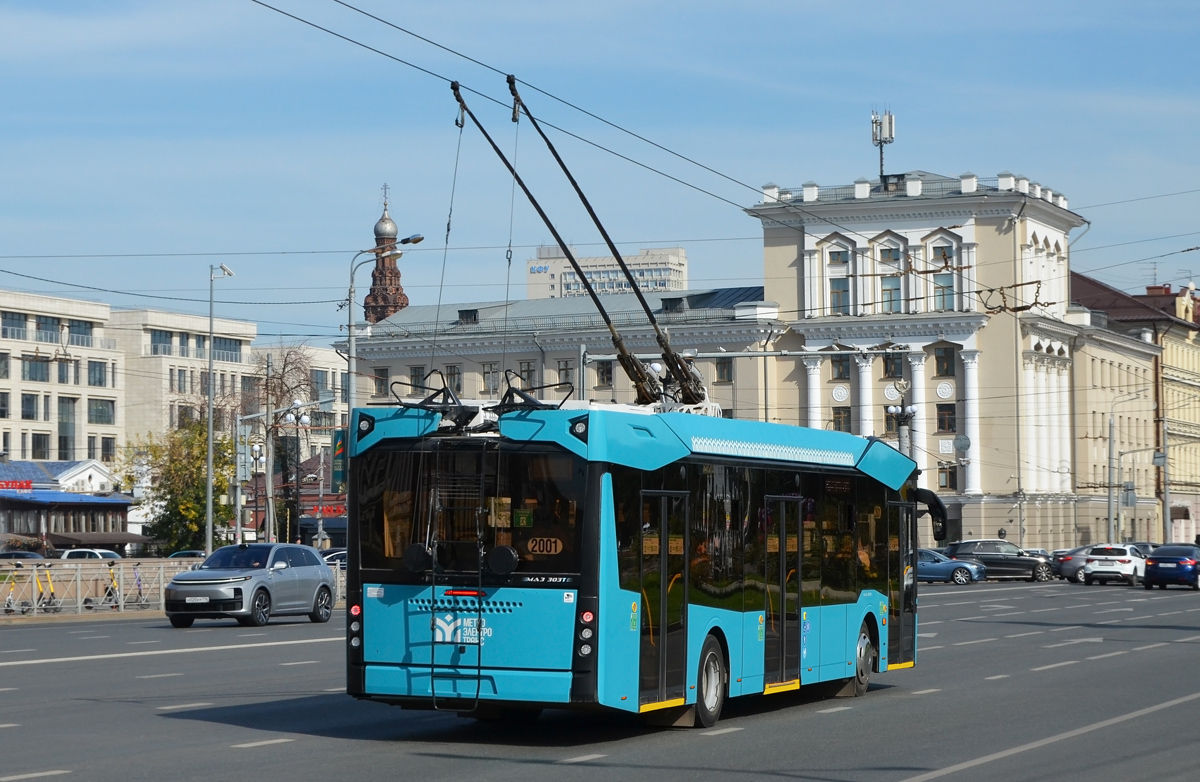 МАЗ-303Т22 № 2001