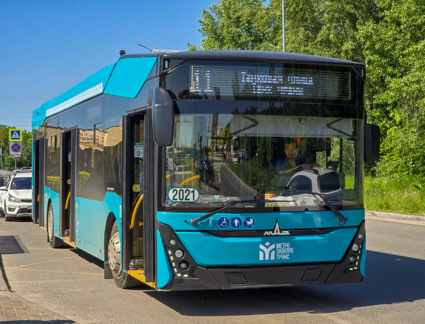 Троллейбус МАЗ-303Т22 б/н 2021
