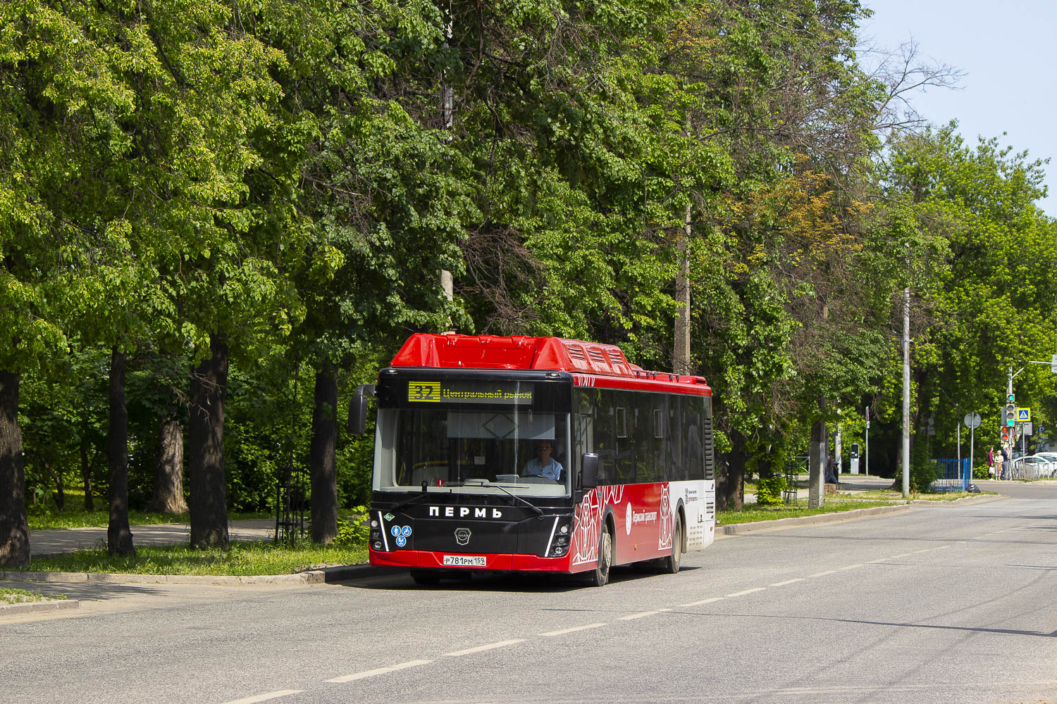 ЛиАЗ-5292.67 (CNG) № Р 781 РМ 159