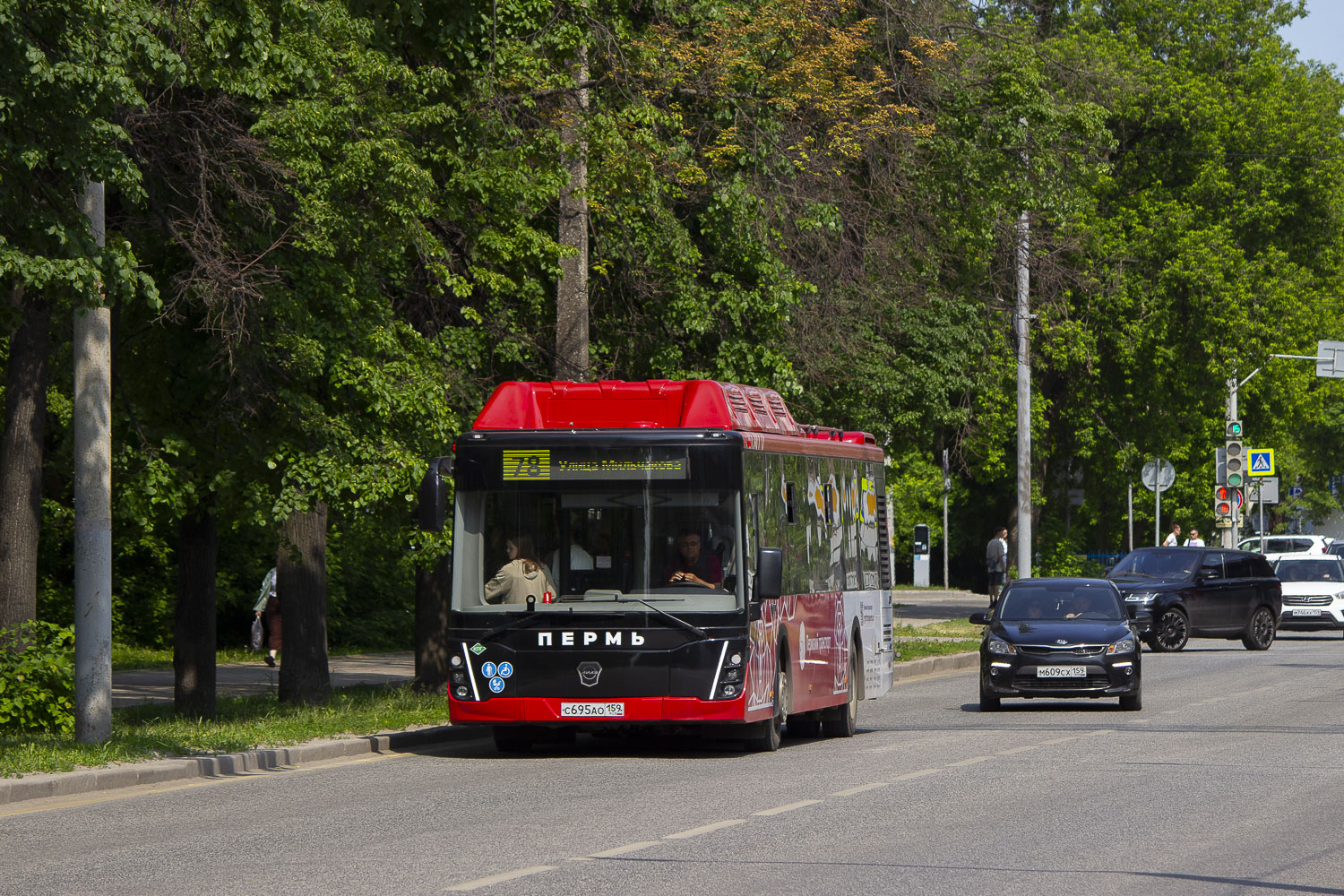ЛиАЗ-5292.67 (CNG) № С 695 АО 159