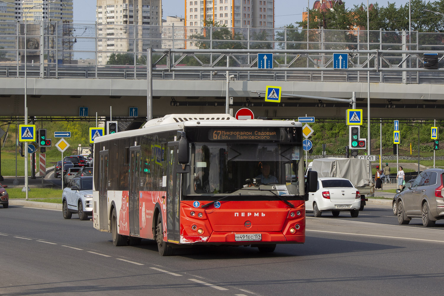 ЛиАЗ-5292.65 № Н 491 ЕС 159