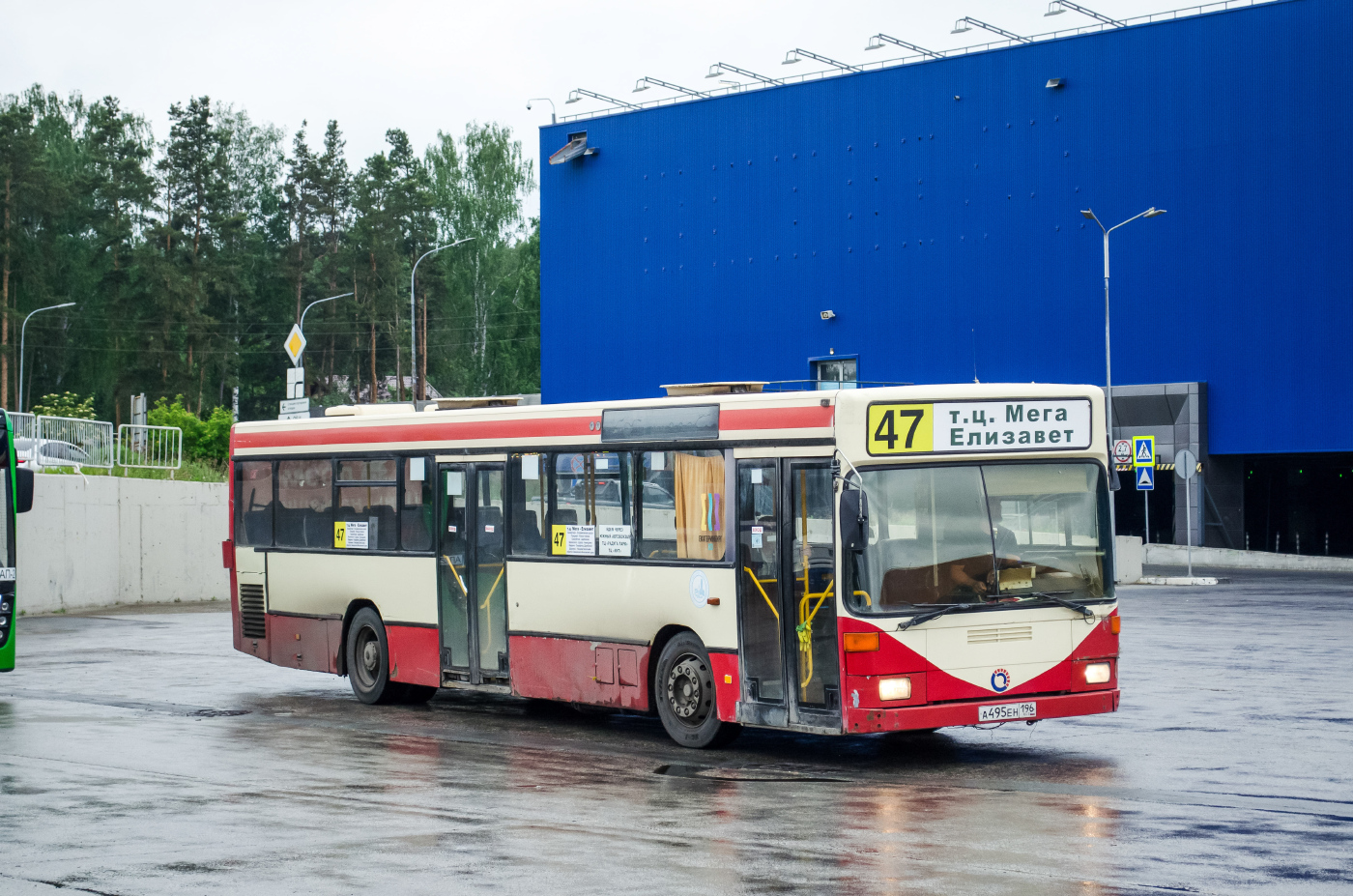 Mercedes-Benz O405N (SAM) № А 495 ЕН 196