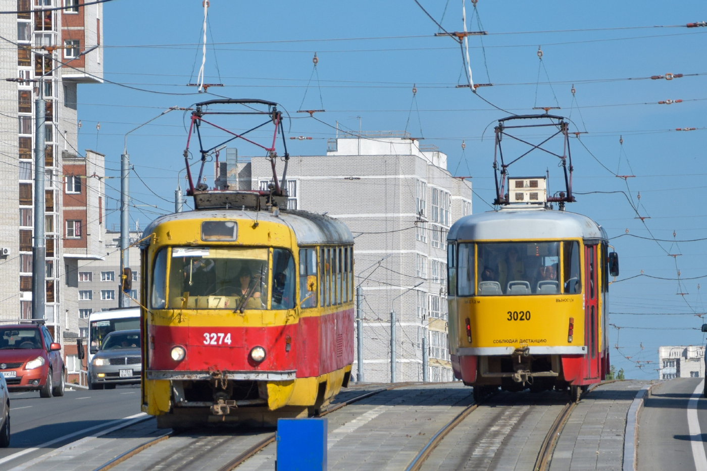 Tatra T3SU № 3274; Tatra T3SU № 3020