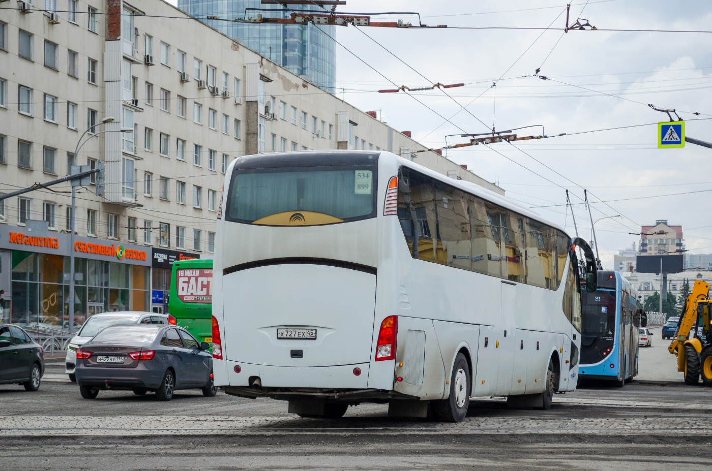 Yutong ZK6129H № Х 727 ЕХ 45