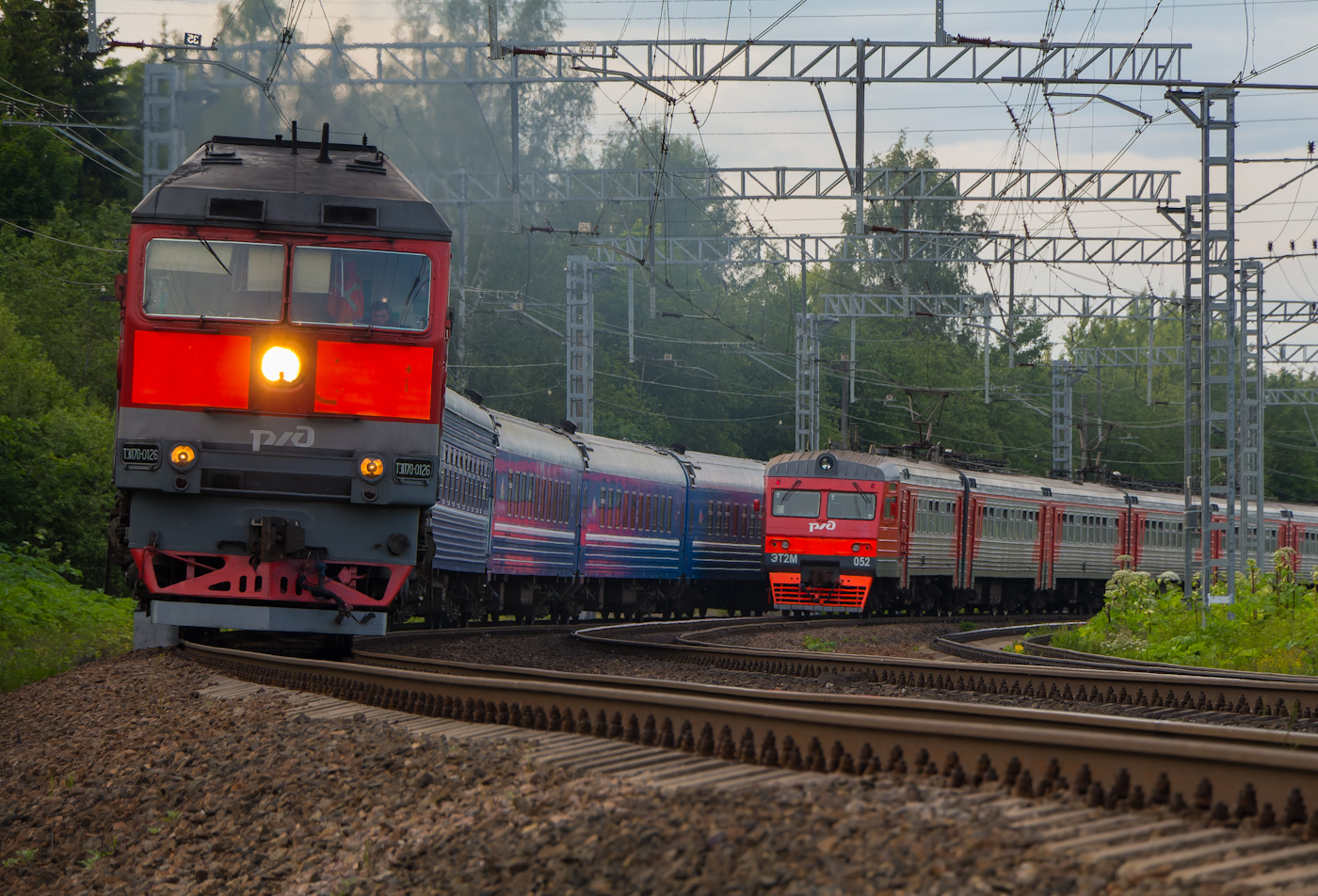 ТЭП70-0126; ЭТ2М-052