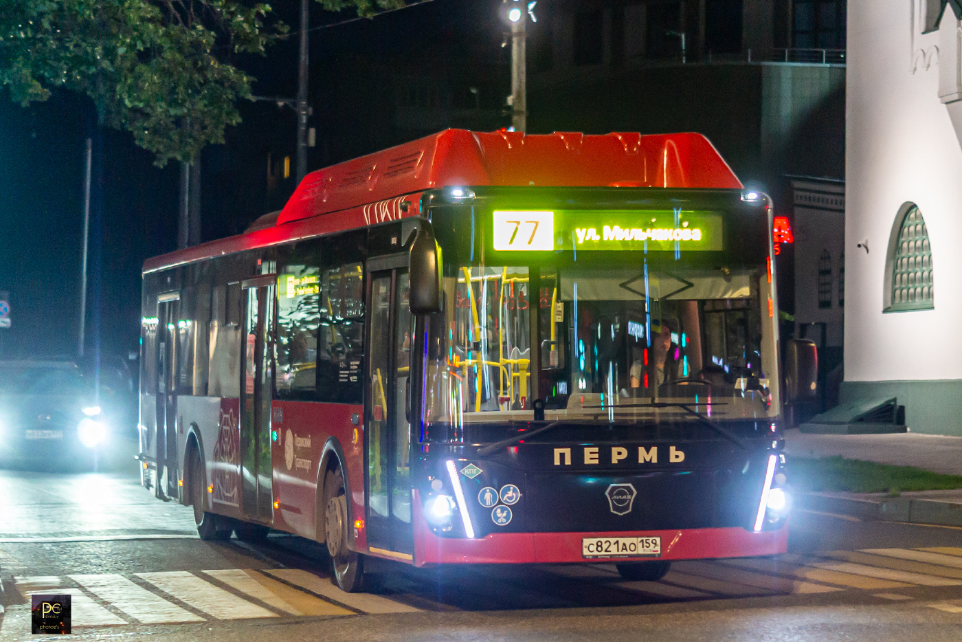 ЛиАЗ-5292.67 (CNG) № С 821 АО 159
