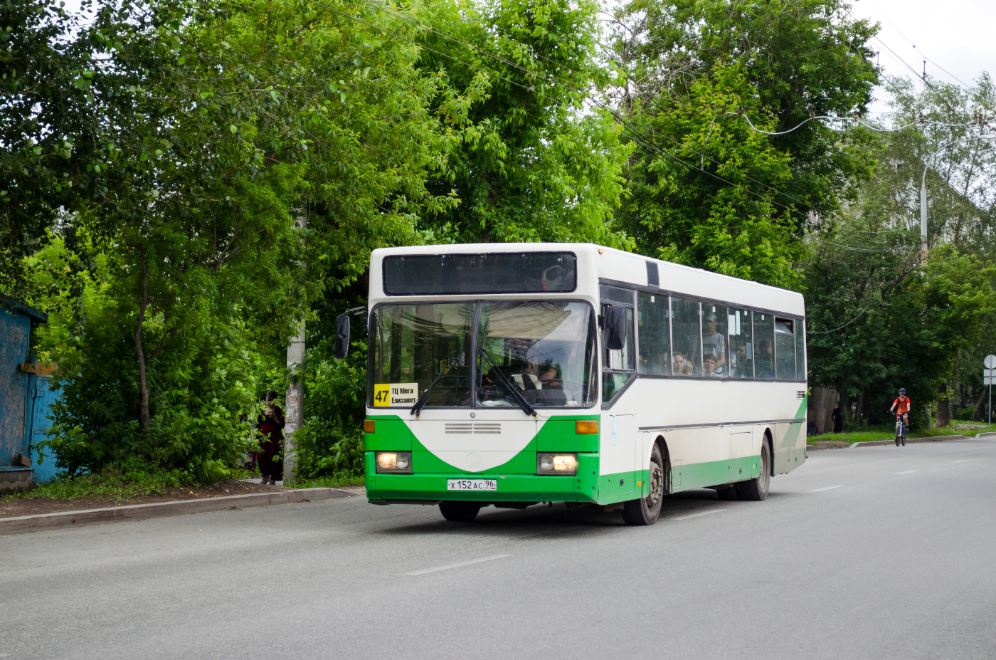 Mercedes-Benz О405 № Х 152 АС 96