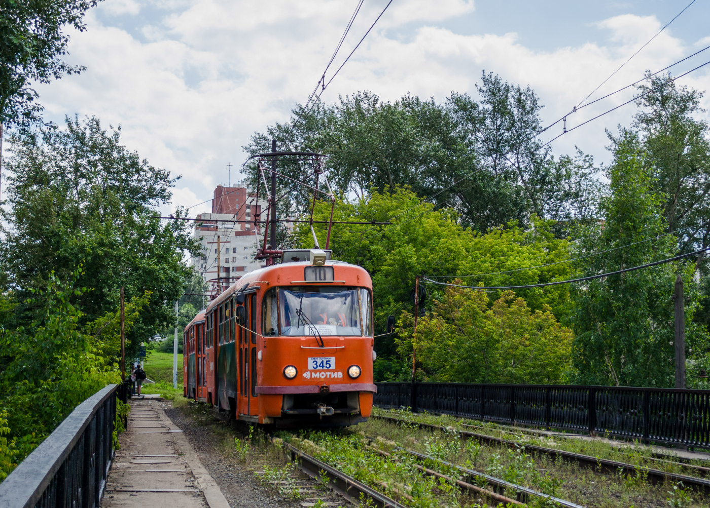 Tatra T3SU  № 345