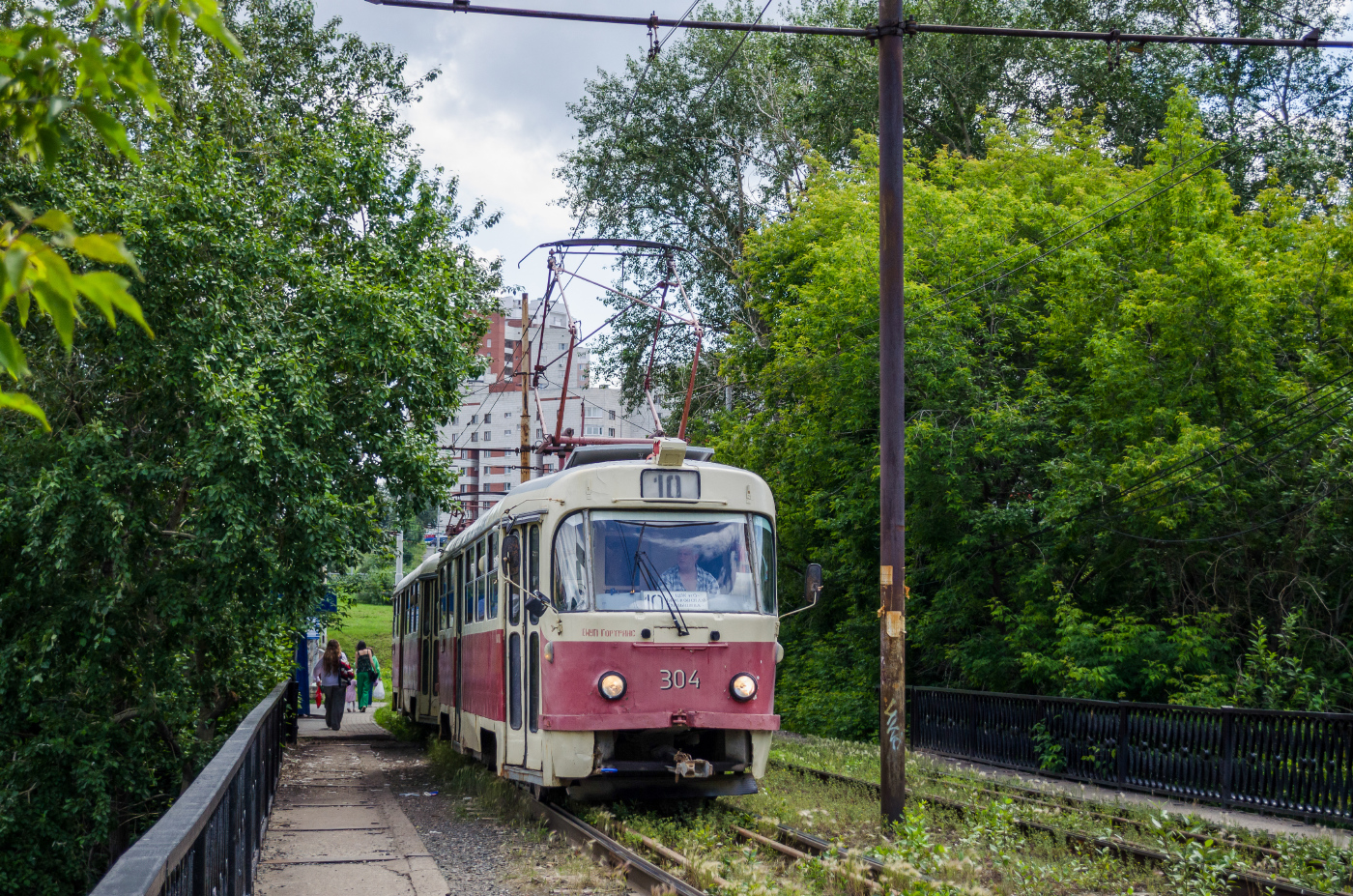 Tatra T3SU  № 304