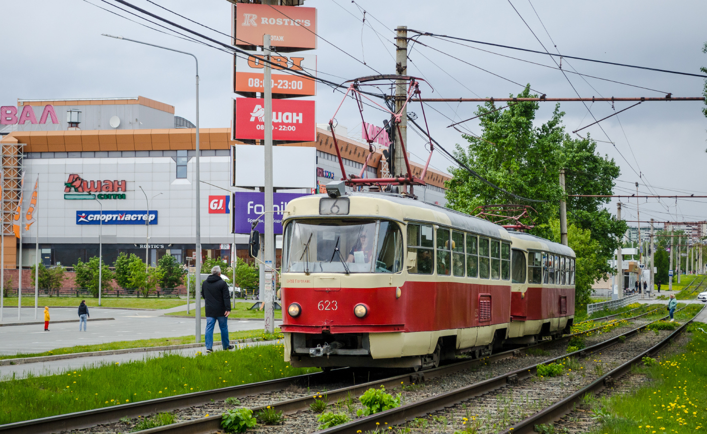 Tatra T3SU № 623