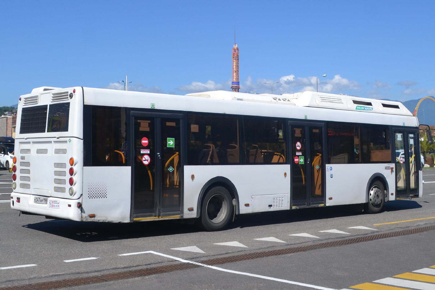 ЛиАЗ-5292.67 (CNG) № 4600 (Е 247 НР 198)