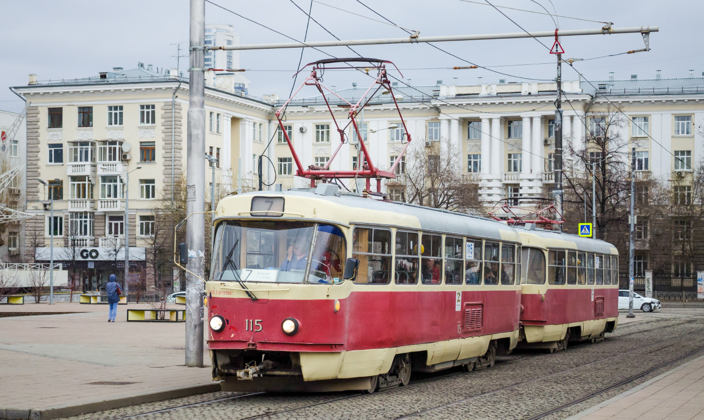 Tatra T3SU №  115
