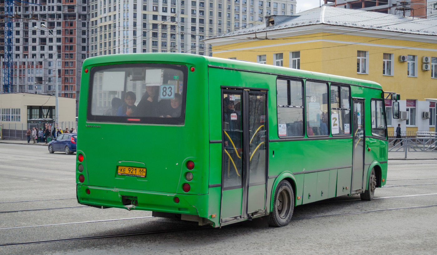 ПАЗ-320414-04 "Вектор" (1-2) № КЕ 921 66