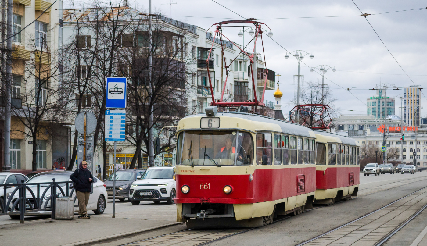 Tatra T3SU № 661