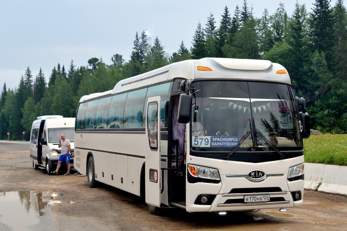 Kia Granbird Parkway (КВР) № В 170 НВ 124